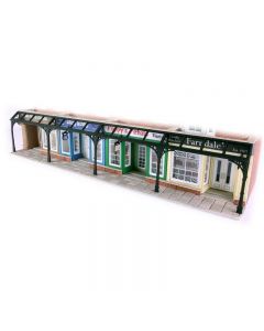 METCALFE PO572 00/H0 Arcade Shop Front